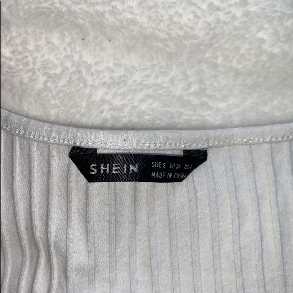 SHEIN white long sleeve🤍 - Picture 4 of 6